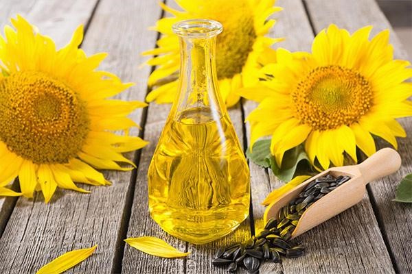 روغن آفتابگردان خالص طبیعی پرس سرد 1لیتری